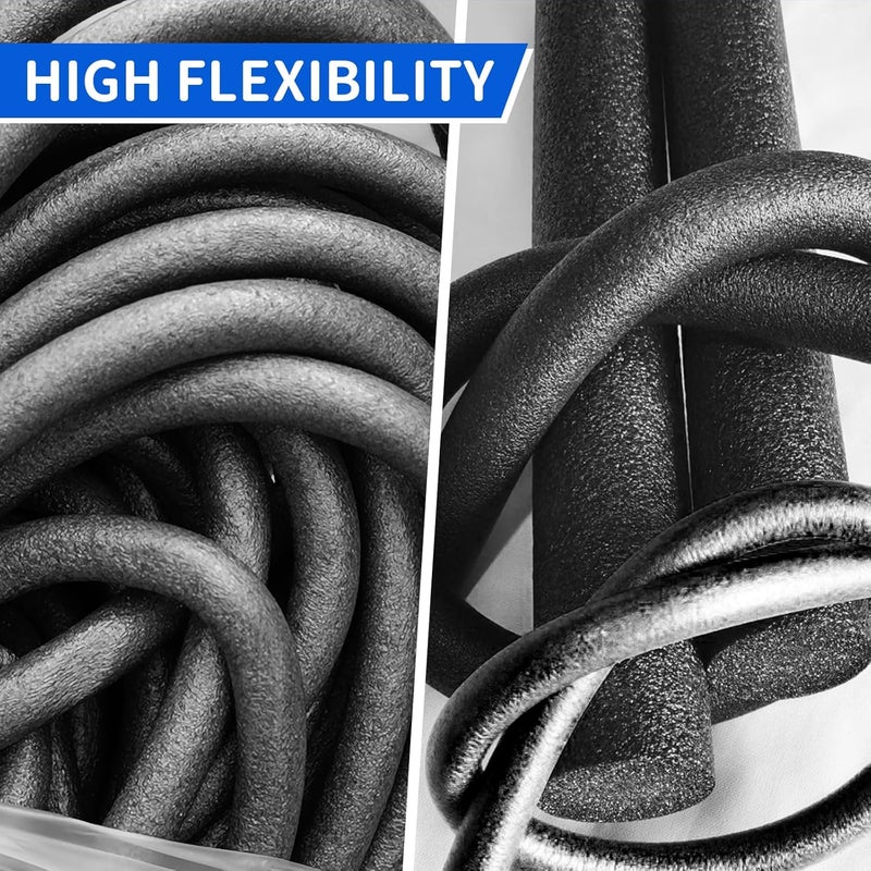 BHUCUTU Foam Backer Rod for Gaps Concrete Crack Filler Joints Foam Gap Fillers Caulk Saver Backing Rod Concrete Filler Rope Joint Filler (3/4 Inches X 33 Feet) - Image 4